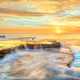 maroubra, new south wales, australia, coast, osean, sea, nature, sunset wallpaper