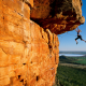 rock climber, rock, mountains, extreme, sport, women wallpaper