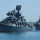 russian cruiser kerch, kerch, russia, navy, ship, cruiser, missile, anti-submarine, black sea fleet. wallpaper