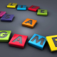 life is a game, 3d, graphics, word wallpaper