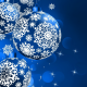 balls, snowflakes, holidays, new year, christmas wallpaper