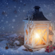 new year, candle, flashlight, snow wallpaper