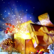 christmas, design, new year, gift, box wallpaper