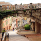 perugia, italy, aqueduct, acquedotto, city, world wallpaper