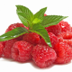 raspberry, berry, mint, foog wallpaper