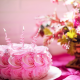 cake, food, holidays, flowers, candles wallpaper