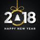 2018, holidays, happy new year, new year, christmas wallpaper