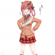 anime, anime girls, satanichia mcdowell kurumizawa, gabriel dropout, redhead, schoolgirl wallpaper