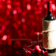 valentines day, holidays, bottle, wine, box, gift, heart wallpaper