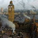 artwork, London, apocalyptic, england wallpaper