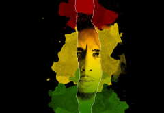 Bob Marley, music, Jamaica, flag, singer wallpaper