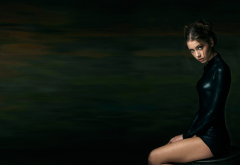 Xenia Kokoreva, women, model, brunette wallpaper