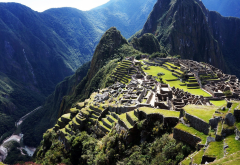 Machu Picchu, mountains, Peru, nature wallpaper
