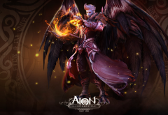 Aion Online, sorcerer, Asmodian, video games wallpaper