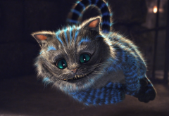 cheshire cat, cat, alice in wonderland, movies wallpaper