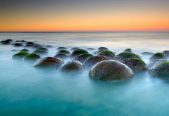 bowling ball beach, nature, beach, landscape, rock, sea, ocean, mendocino county, california wallpaper