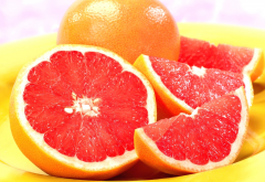 grapefruit, fruit, food wallpaper