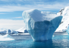 antarctica, iceberg, polar, blue ice, ice, winter, nature wallpaper