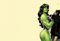 she-hulk, marvel comics, illustration, superhero, art wallpaper