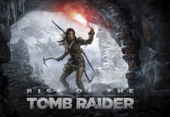 lara croft, rise of tomb raider, pc gaming, video games, cave wallpaper