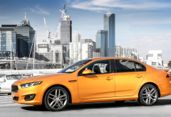 2016 Yellow Ford Falcon XR6 FG, Ford Falcon, Ford, cars wallpaper
