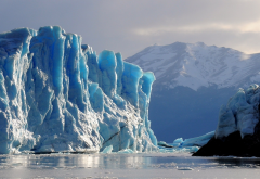 perito moreno glacier, argentina, iceberg, glacier, sea, wimter, nature, los glaciares national park wallpaper
