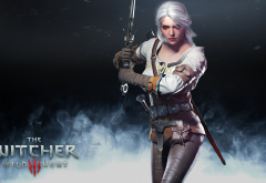 ciri, the witcher, the witcher 3: wild hunt, video games, sword wallpaper