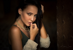 angelina petrova, models, brunette, celebrity, tanned wallpaper