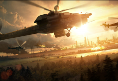 homefront, video games, helicopter, russian, mil mi-28, mi-28 wallpaper
