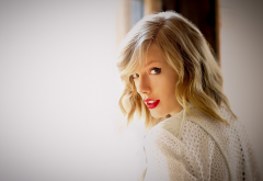 Taylor Swift, singers, lips, red lips wallpaper