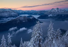 nature, switzerland, alps, mountains, winter wallpaper