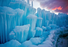 ice, landscape, nature wallpaper