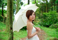 Asian, Mikako Zhang, umbrella, Mikako Zhang Kaijie wallpaper