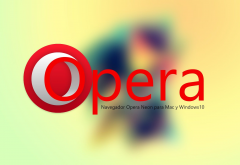opera browser, windows 10, logo, opera, browser wallpaper