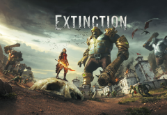 extinction, ps4, xbox pne, pc, video games, gloody giant ogre, ogre, iron galaxy wallpaper