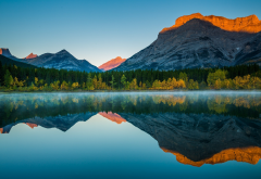 canada, nature, landscape, reflection, lake wallpaper