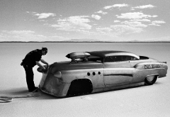 salt lake, drag racing, black and white, supercar, tuning, bonneville 13, cars wallpaper