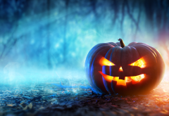 halloween, pumpkin, holidays, horror, fog wallpaper