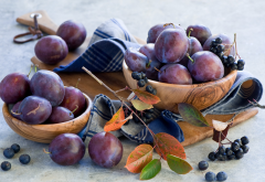 fruit, food, plums, plum wallpaper