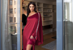 georgia salpa, model, women, brunette wallpaper