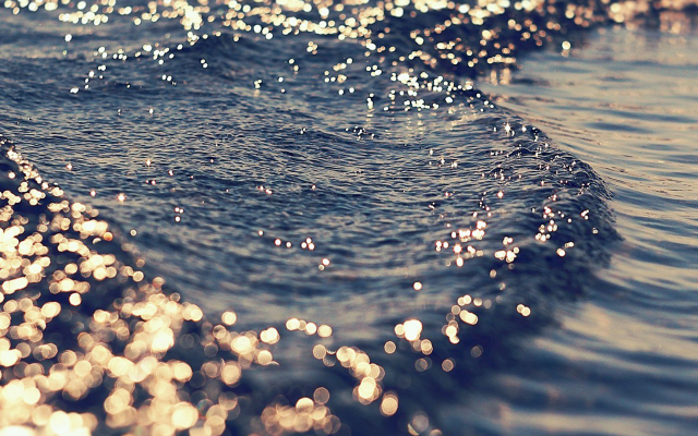 1920x1080 pix. Wallpaper water, sea, waves, gold, blue