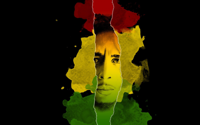 1920x1080 pix. Wallpaper Bob Marley, music, Jamaica, flag, singer
