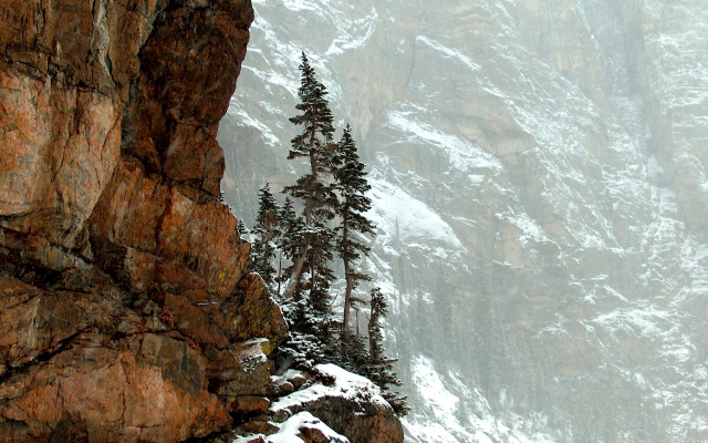 2560x1920 pix. Wallpaper Rocky Mountain National Park, mountains, landscape, nature, snow, winter, Rocky Mountains