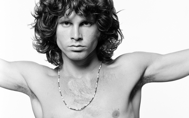 1920x1200 pix. Wallpaper Jim Morrison, men, musicians, singer, shirtless
