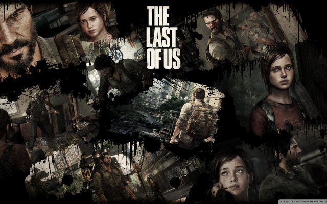 1920x1080 pix. Wallpaper The Last of Us, Ellie, Joel, video games, games