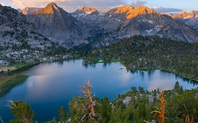 3500x1969 pix. Wallpaper Sequoia National Park, california, usa, nature, landscape, tree, lake, mountains