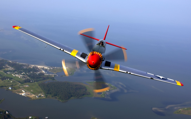 2658x1614 pix. Wallpaper North American, P-51, Mustang, airplane, aviation, wings, flying