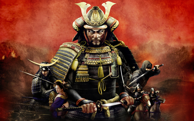2560x1600 pix. Wallpaper Total War: Shogun 2, samurai, warrior, video games, katana