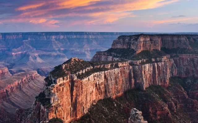 2048x2048 pix. Wallpaper Grand Canyon National Park, Arizona, grand canyon, canyon, sunset, usa