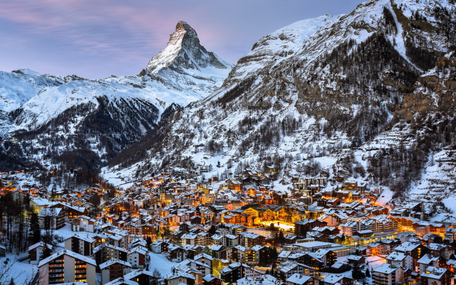 1920x1080 pix. Wallpaper zermatt, matterhorn, switzerland, mountains, snow, winter, nature